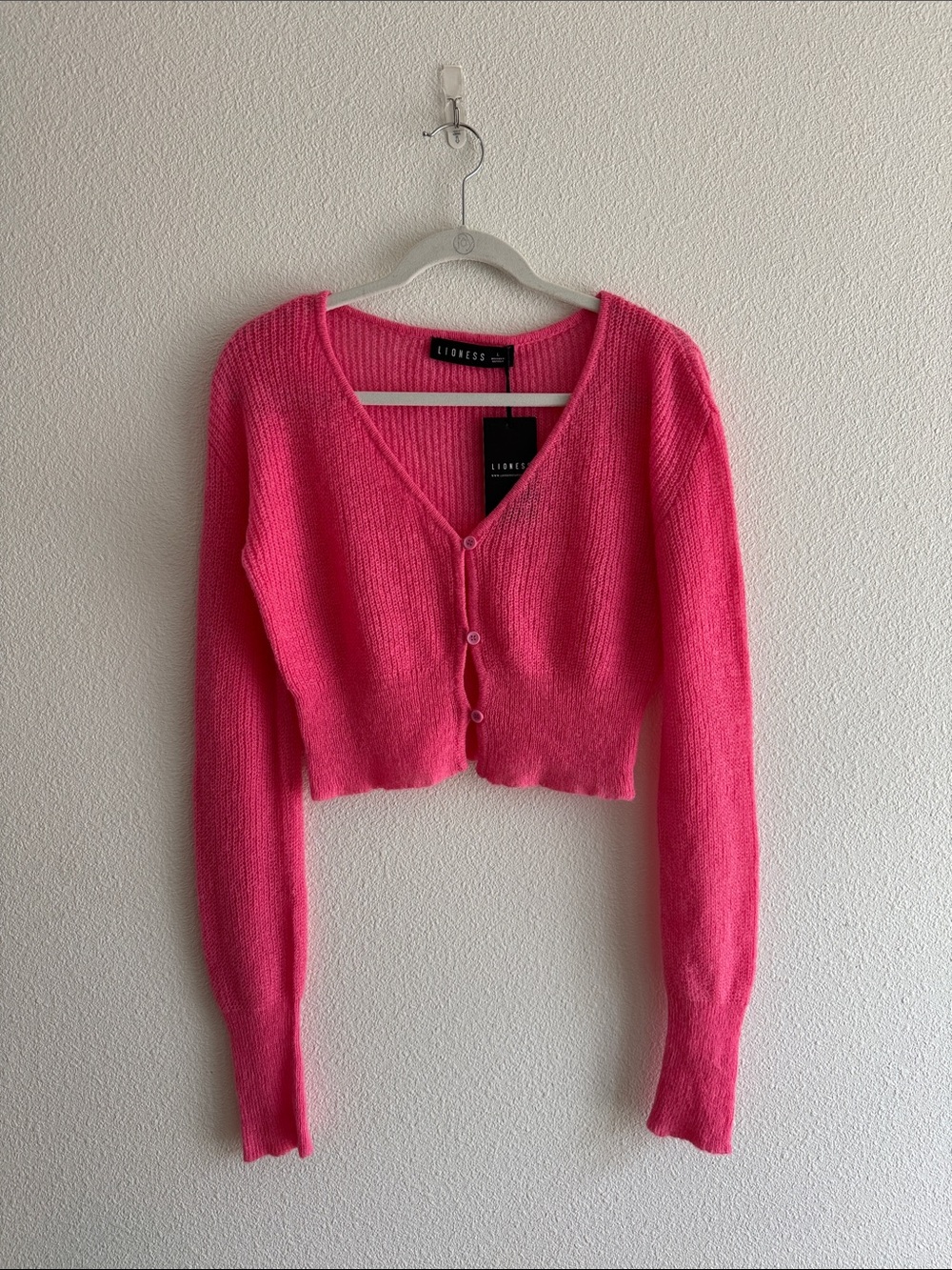 Lioness Heartbreaker Cardi in Pink
